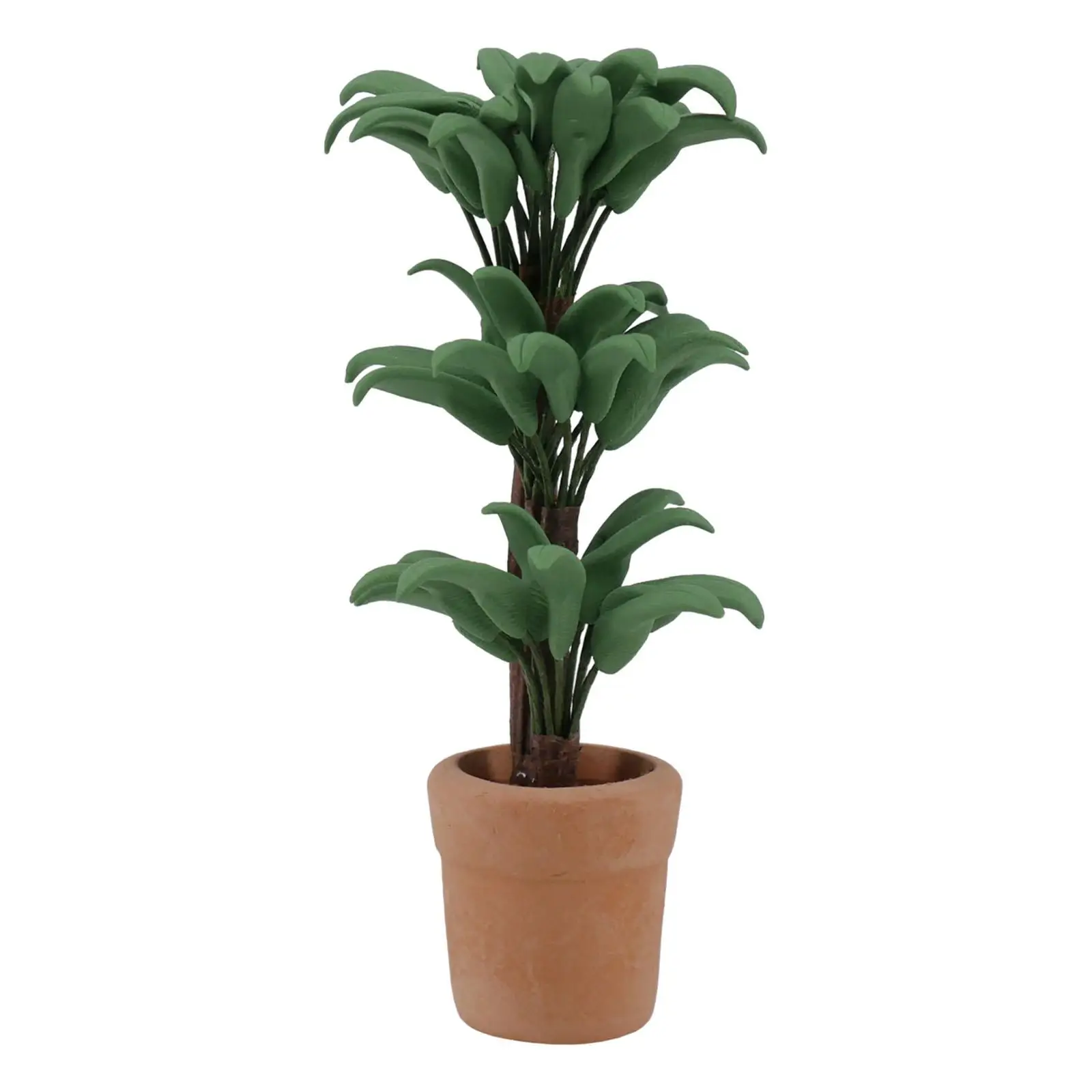 

Simulation Miniature Potted for 1/12 Scale Dollhouse DIY Scene Accessory
