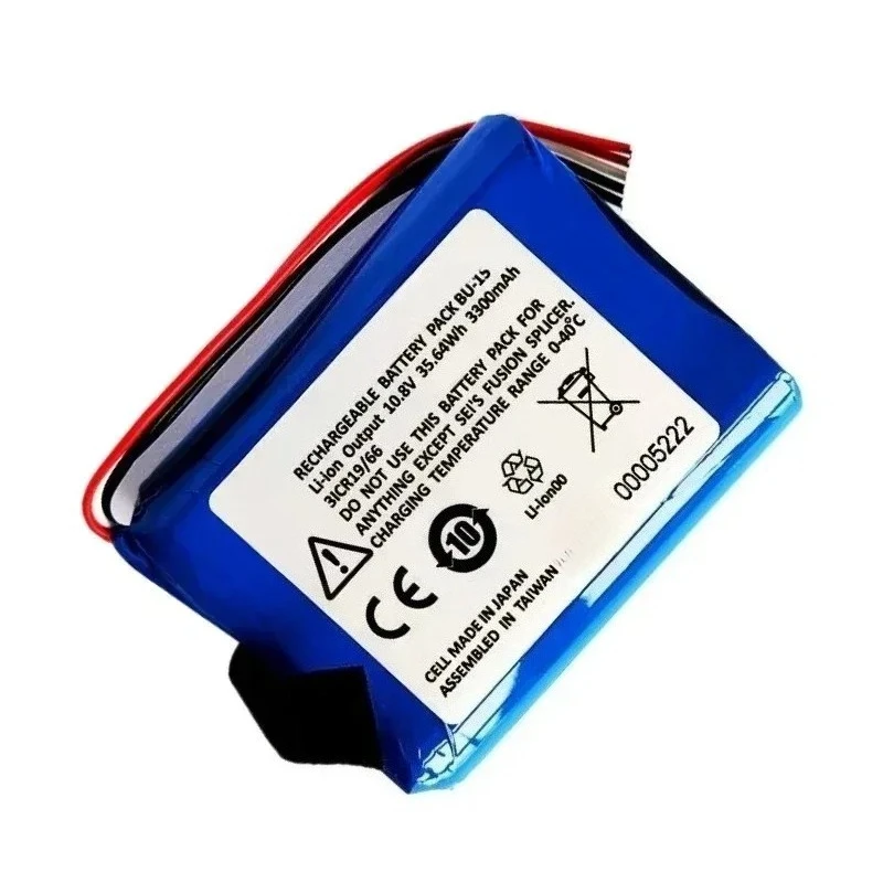 Фото Аккумулятор BU-15 10.8V 35.64Wh 3300mAh для Sumitomo T-400S T400S, высококачественная батарея для машины для плавления волокон №4