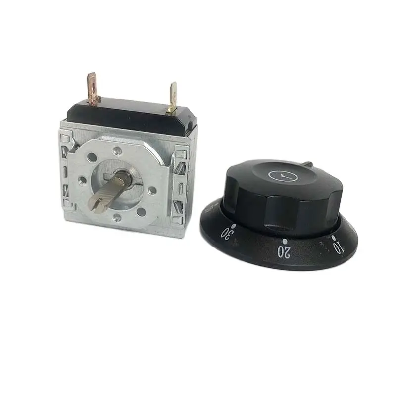 

100pcs Kitchen Gas Oven Toaster Parts Electronic Mechanical 30-Minutes Timer With Knob