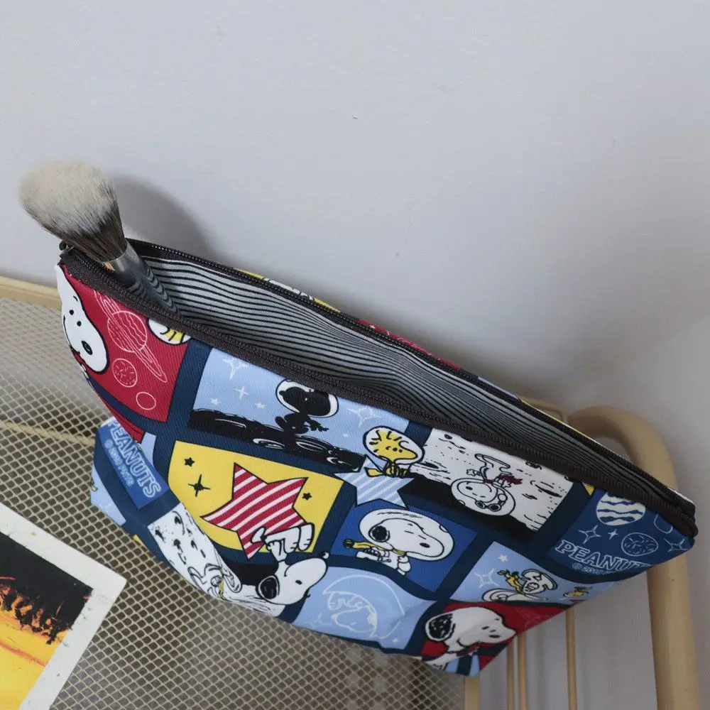 Косметичка Space Snoopy большая вместительная портативная дорожная сумка для