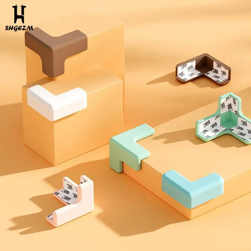 

4 шт., силиконовые защитные уголки для мебели