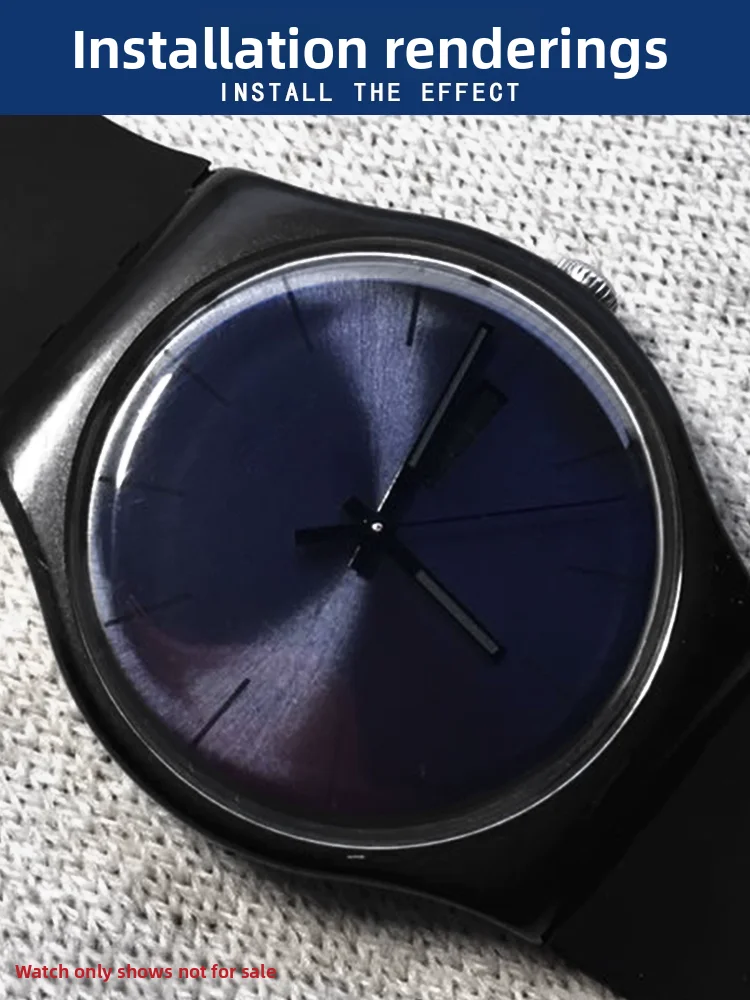 Фото Зеркальная крышка из плексигласа для Swatch с степенью окна даты, диаметр 19,6 29,2 34,6 37,9 41,5 мм, акриловая линза для часов, органическое стекло №3