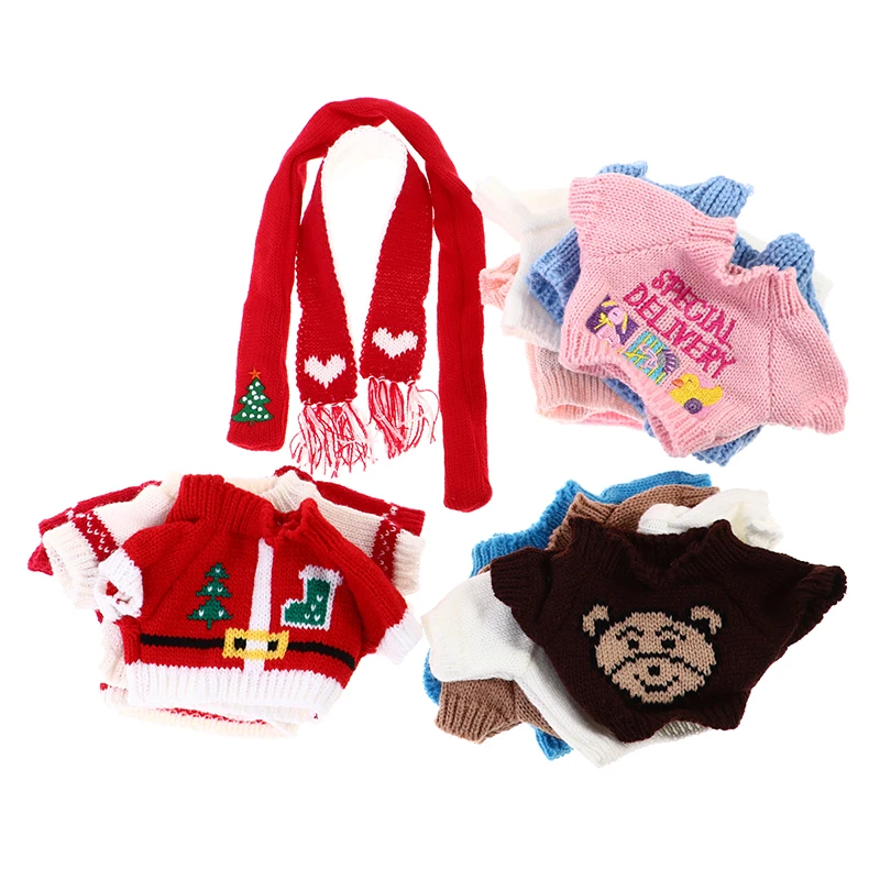 

Mini Ducks Plush Toy Accessories For 30cm Cafe Duck Dog lamb Plush Clothes Bib Outfit For 20-30cm Plush Toy