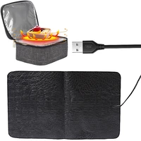 usb electric heating pad for milk coffee cup heater plate office picnic meal food lunch box heated gasket 5v 12v 24v tools