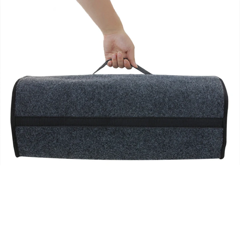 Car back seat Storage Box Trunk Bag Vehicle automotive Tool Multi-use Tools organizer for trunk Carpet Folding emergency | Автомобили и