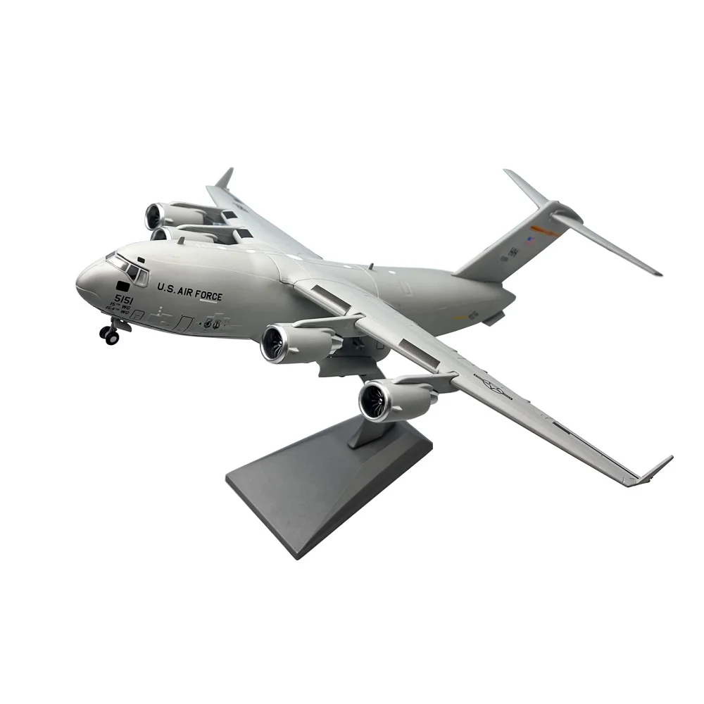 

1:200 1/200 Scale US C-17 C17 Globemaster III Strategy Transport Aircraft Diecast Metal Airplane Plane Model Children Toy Gift