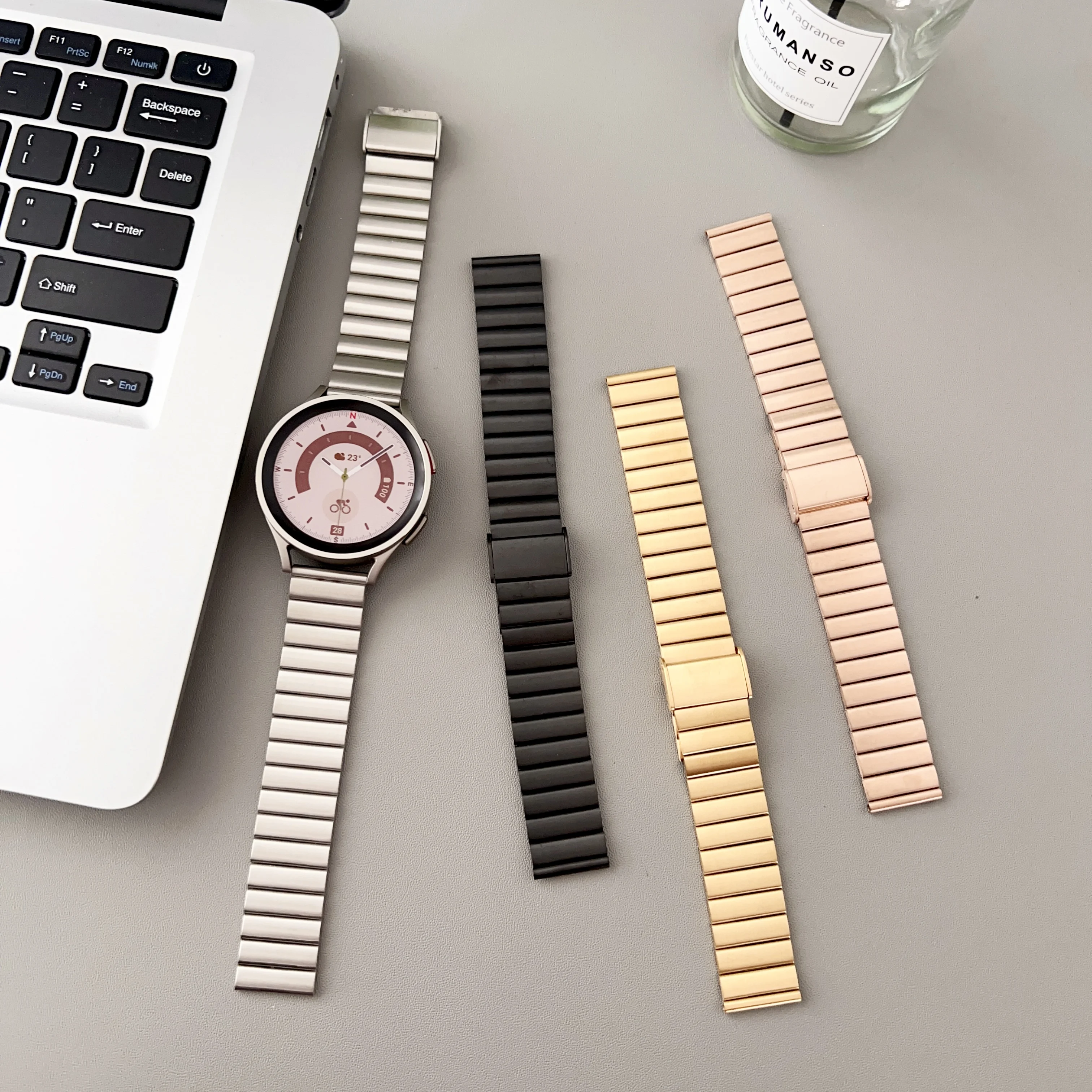 

22mm Stainless Steel Strap For Huawei Watch GT 3 Pro 46mm SE Metal Bracelet for huawei watch GT2 Pro 46mm Replacement Watchband