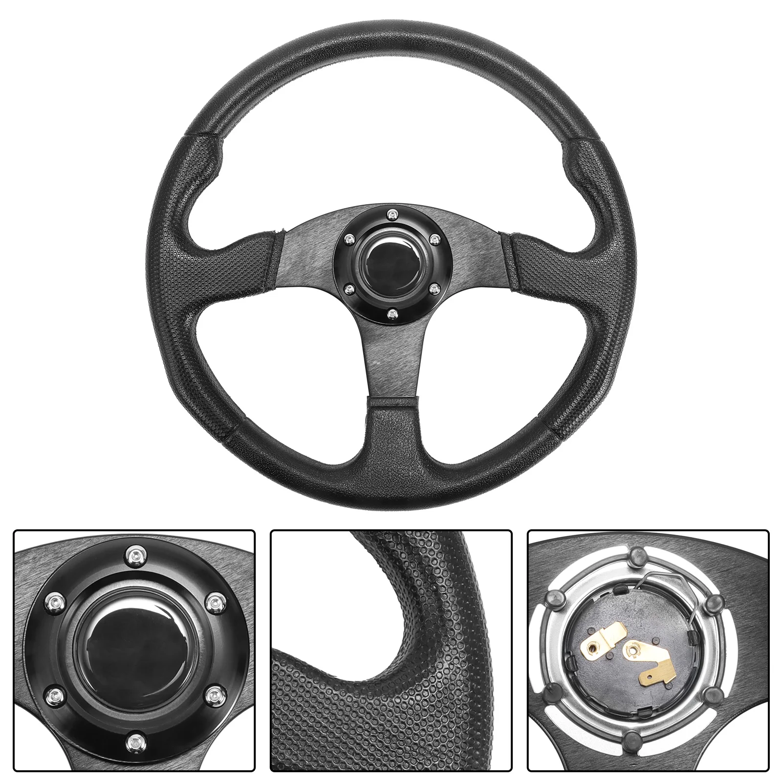 

Car Modified Steering Wheel PU Racing E-Sports Steering Wheel Competitive E-Sports Steering Wheel Wear-Resistant And Adaptable