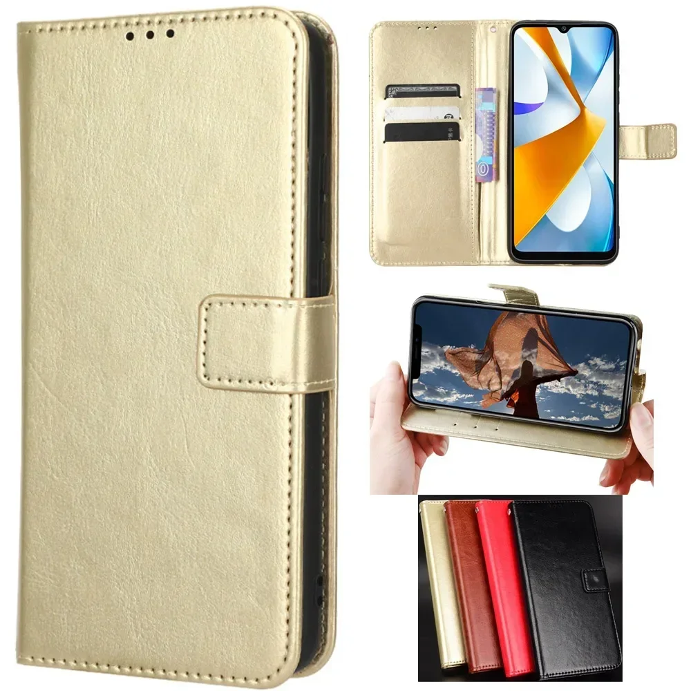 Флип-держатель для телефона Infinix Smart 8 X6525 в стиле ретро