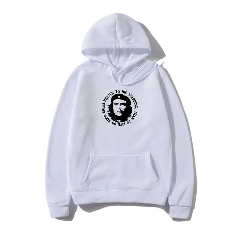 

CHE GUEVaRa Цитата 3-новый хлопок красный Свитшот толстовка с капюшоном