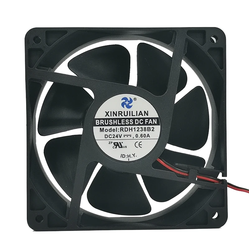 Новый инверторный охлаждающий вентилятор Ruilian xinruilian RDH1238B2 DC24V 0.60a 12 см