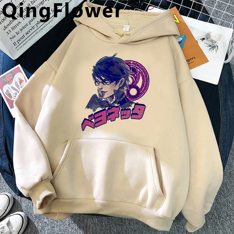 

bayonetta hoodies men manga Korea harajuku male hoody graphic y2k aesthetic