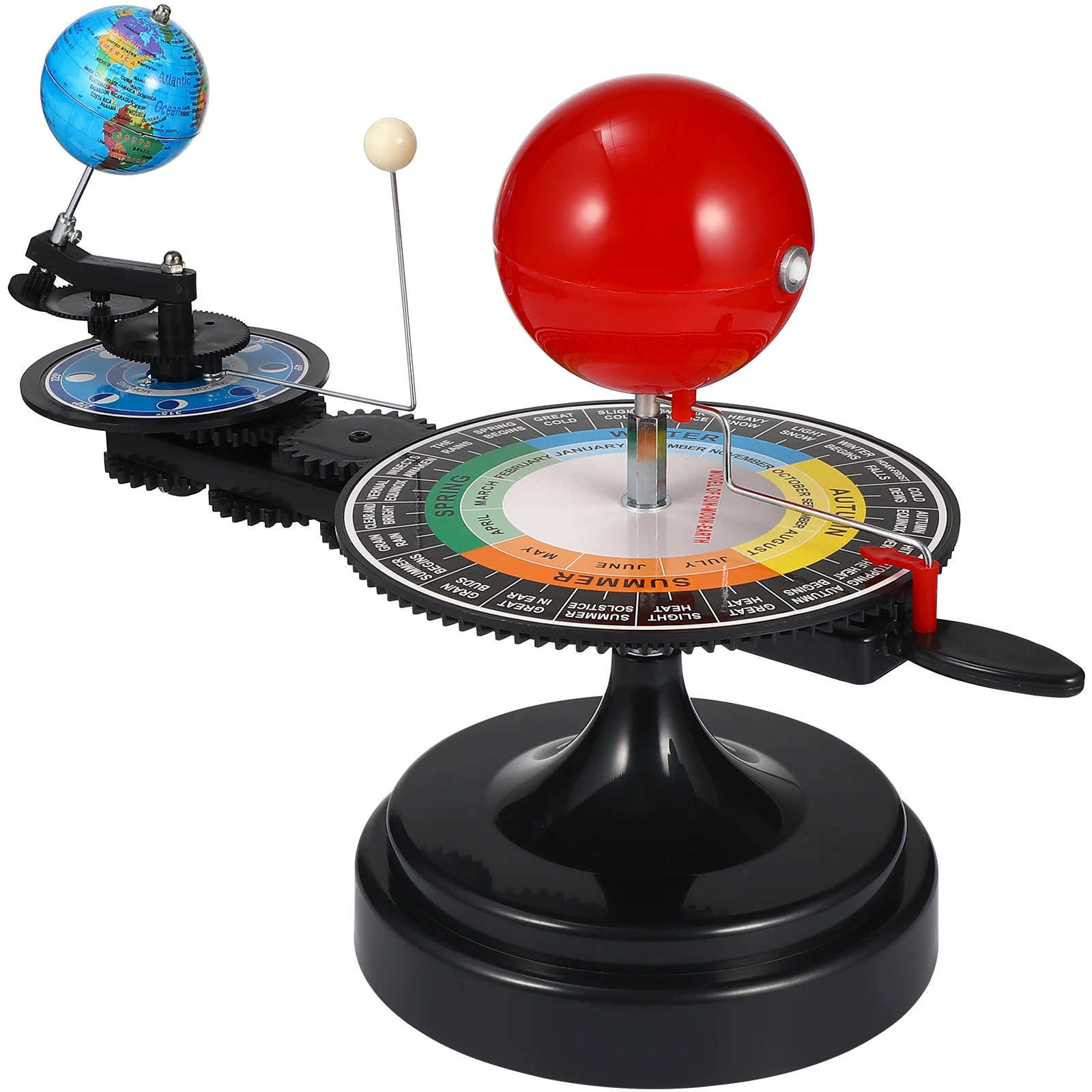 

Tripod Earth Model Space Toy Astronomy Cognition Kids Solar System Globes Classroom Sun-earth-moon