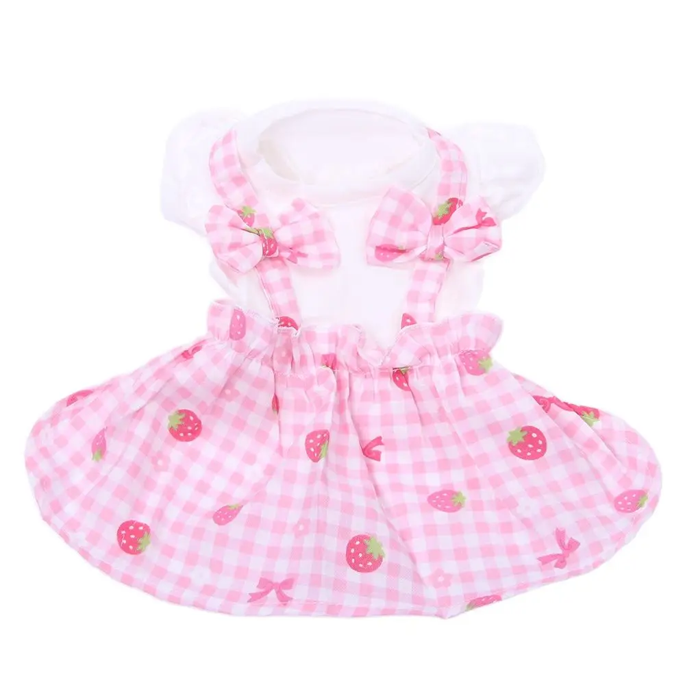 Dog clothes Princess Strawberry Dress for Dog and Cat Wholesale Spring and Summer