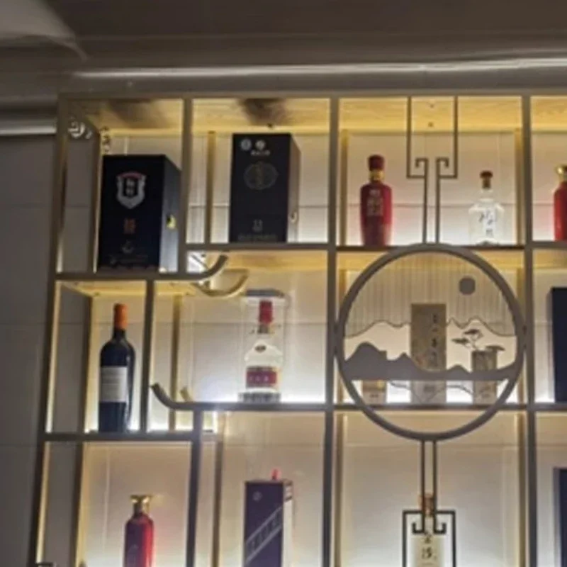 Аксессуары для бара домашние бары плавающая полка современная настенная стойка