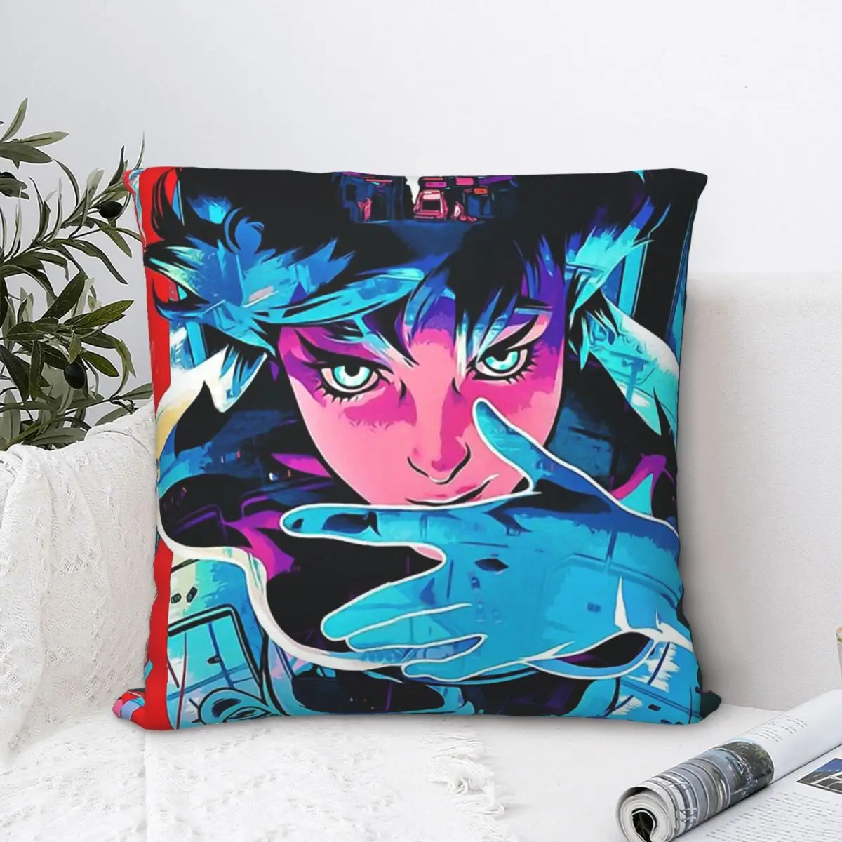 Kusanagi Motoko крутой бросок подушки Чехол Призрак в Ракушке рюкзак Hugpillow наволочки DIY