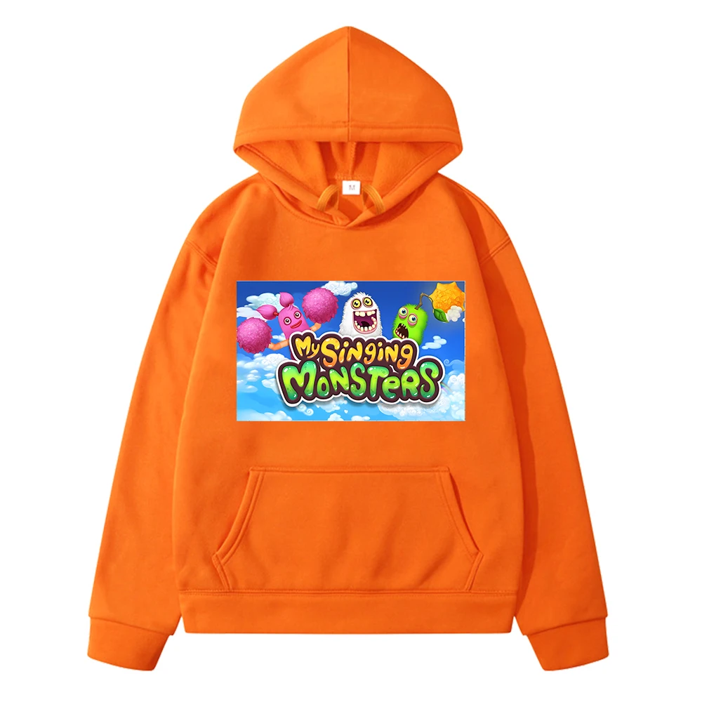 

My Singing Monsters Hoodies Autumn Sweatshirts Casual anime hoodie y2k sudadera boys girls clothes Childrens clothing hoodie