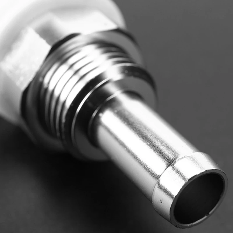 6AN Male Flare перегородка на 5/16 дюйма шланг штуцер адаптер фитинг алюминиевый раструб