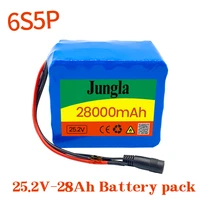 super 24v 28ah 6s5p 18650 lithium ion battery pack 25 2v 28000mah electric bicycle moped electric lithium ion battery pack