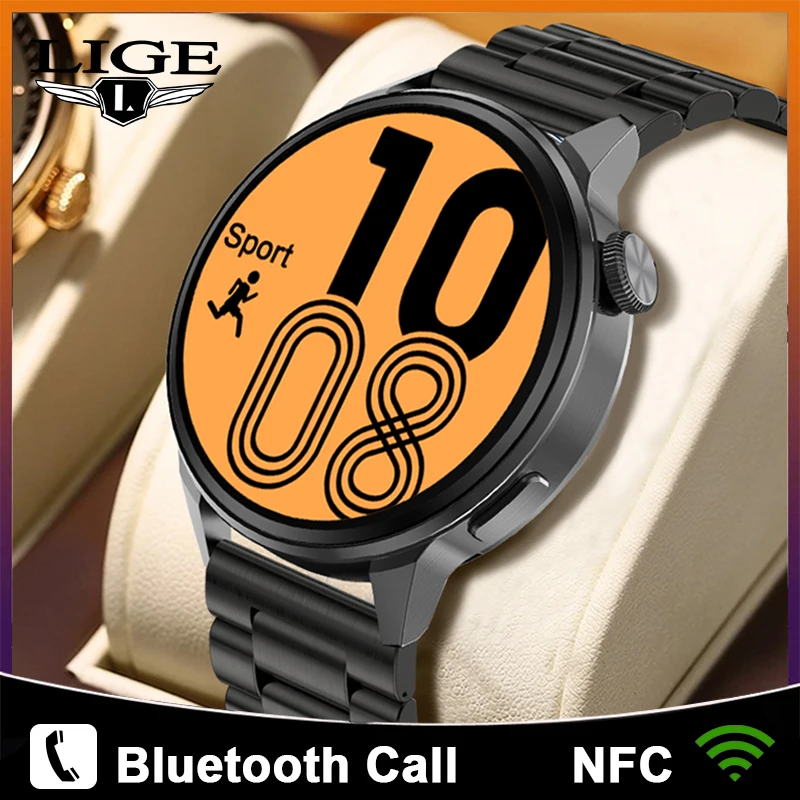 

Bluetooth Call Smart Watch NFC Door Access Control Heart Rate Monitor ECG+PPG Watch Sport Fitness GPS Smartwatch For Women Men