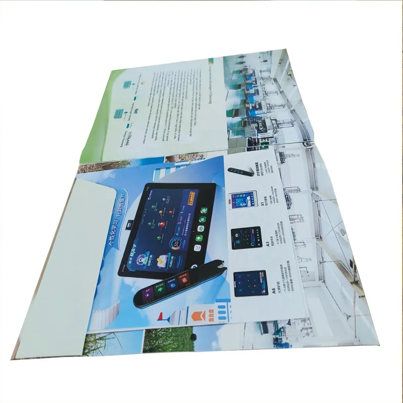 

customizd design izd China factory printing A4 A5 paper/document presentation file