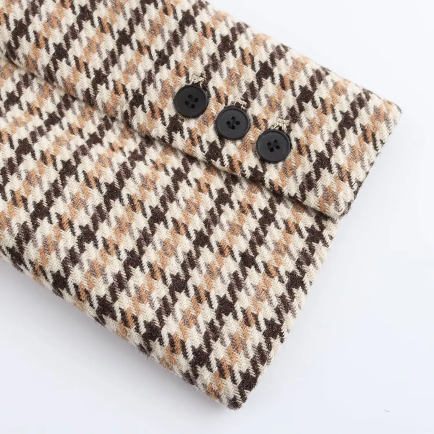 Новое женское модное свободное длинное стильное повседневное шерстяное пальто в