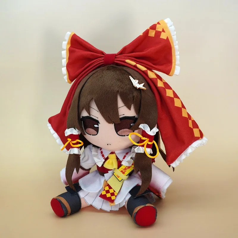 Аниме-игра TouHou Project: Мягкая хлопковая кукла Хакурей Рейму (версия Макука Сай) для косплея, кавайная, с фумо-элементами. Игровые фигурки для переодевания в подарок (art.: 3920da3569082) - 3920da3569082