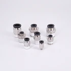 Пневматические Фитинги с наружным диаметром 18 дюйма, 14 дюйма, 38 дюйма, 12 дюйма, наружный диаметр 532 дюйма, наружный диаметр 12 дюйма