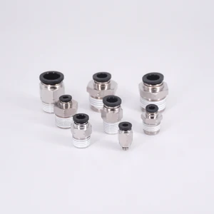 Пневматические Фитинги с наружным диаметром 18 дюйма, 14 дюйма, 38 дюйма, 12 дюйма, наружный диаметр 532 дюйма, наружный диаметр 12 дюйма