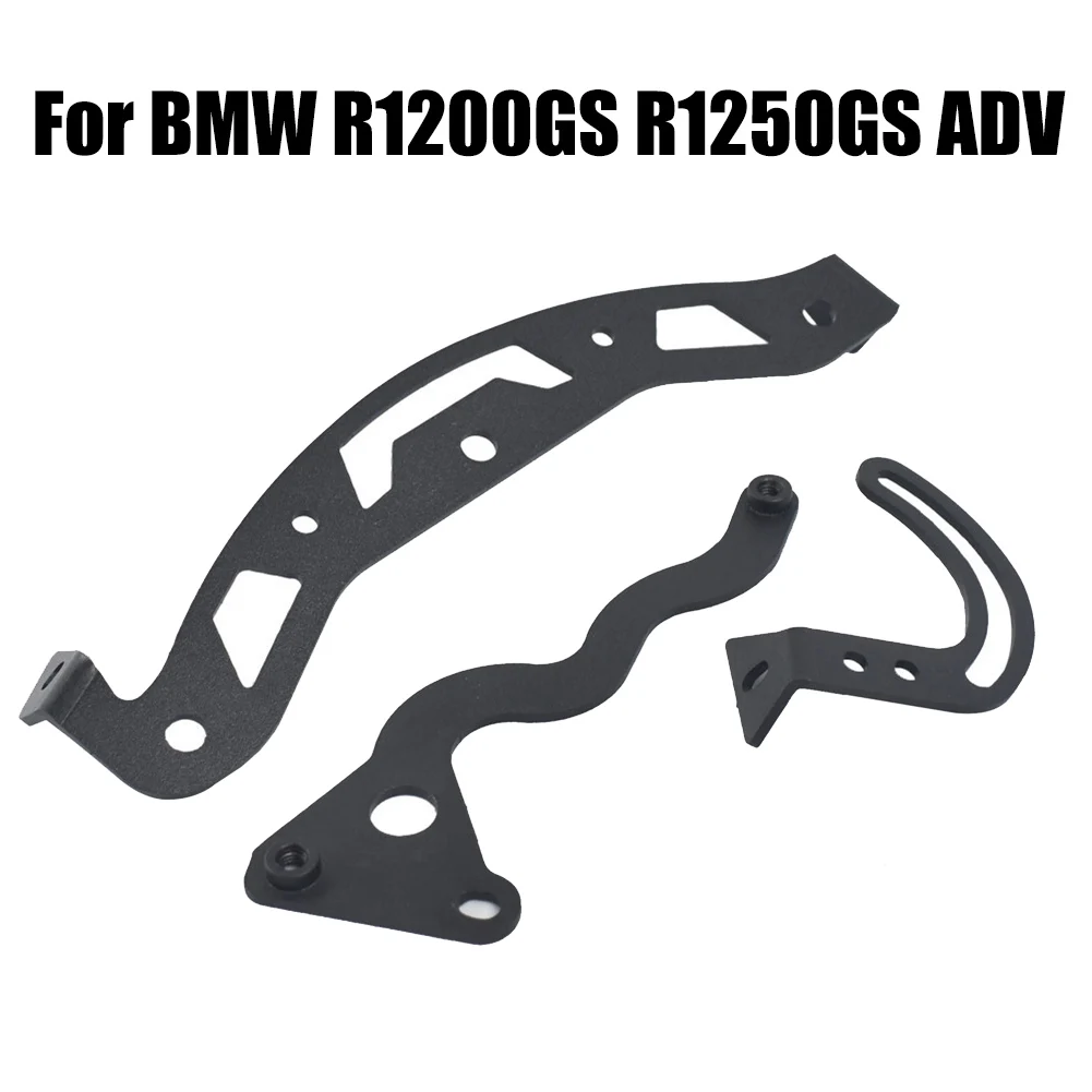 

2 PCS Reinforcement Screen Reinforcement Stainless Steel Windscreen For BMW R1200 GS For BMW R1250 GS Front/Left/Right