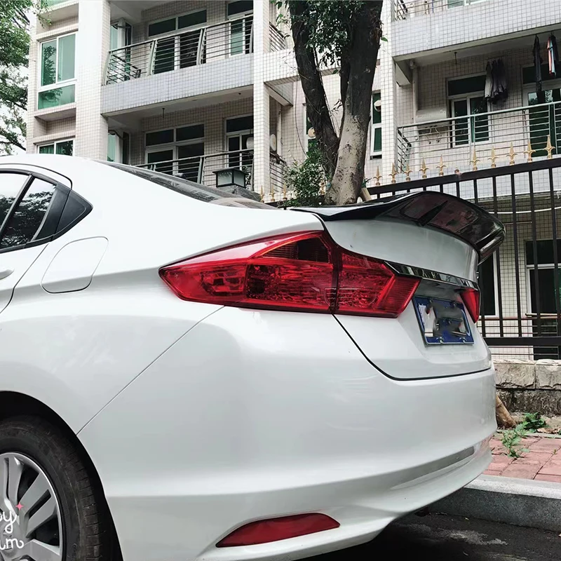 Для 2015 2016 2017 2018 2019 Honda City R Style Автомобильная Задняя Крышка багажника автомобильный