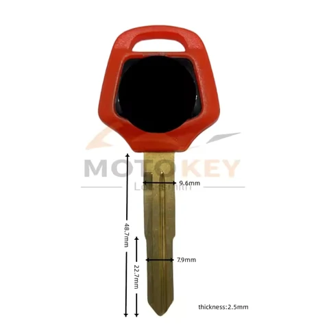 Для Honda GOLD WING GL1500 GL1000 GL1200 2000-2011 Goldwing GL1800 пустой ключ для мотоцикла, замена необрезанных ключей