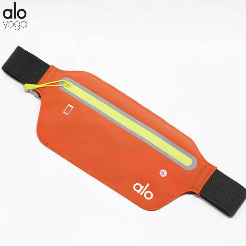 

ALO Yoga Solid Color Running Sports Phone Waistpack for Men and Women Invisible Fit Waistpack 6.5 Inch Mobile Phone Bag