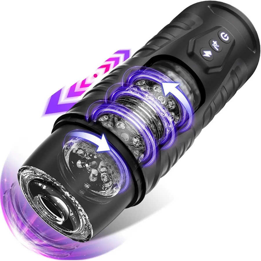 Автоматический мужской мастурбатор электрическая карманная киска 7 толкающий