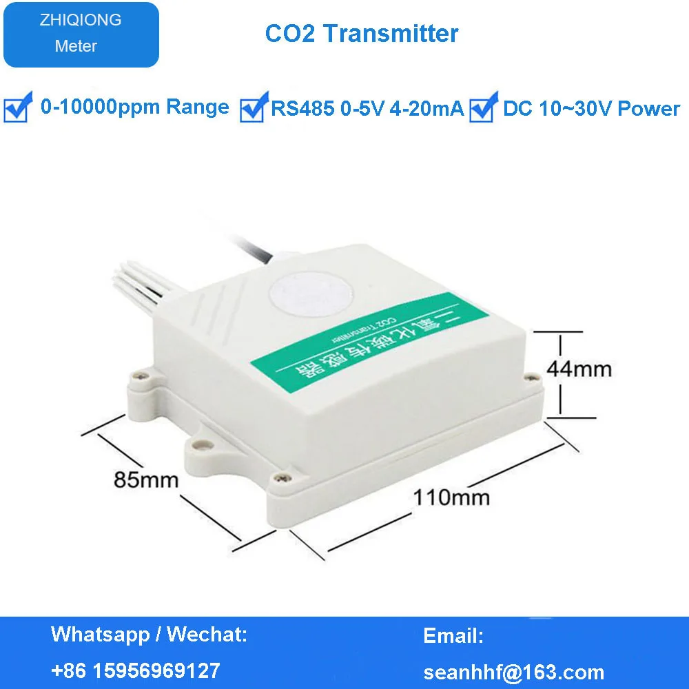

Датчик углекислого газа 4-20 мА, 5000 ppm