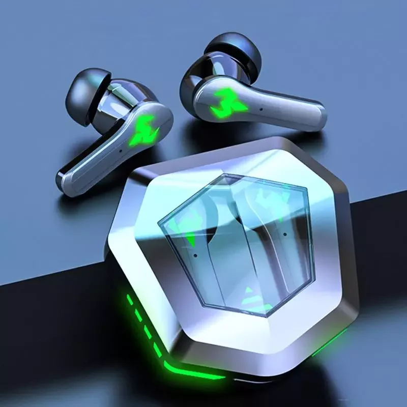 

Игровые наушники TWS, беспроводные наушники с объемным звуком 9D, качественные музыкальные наушники с поддержкой Bluetooth 5,2 и микрофоном