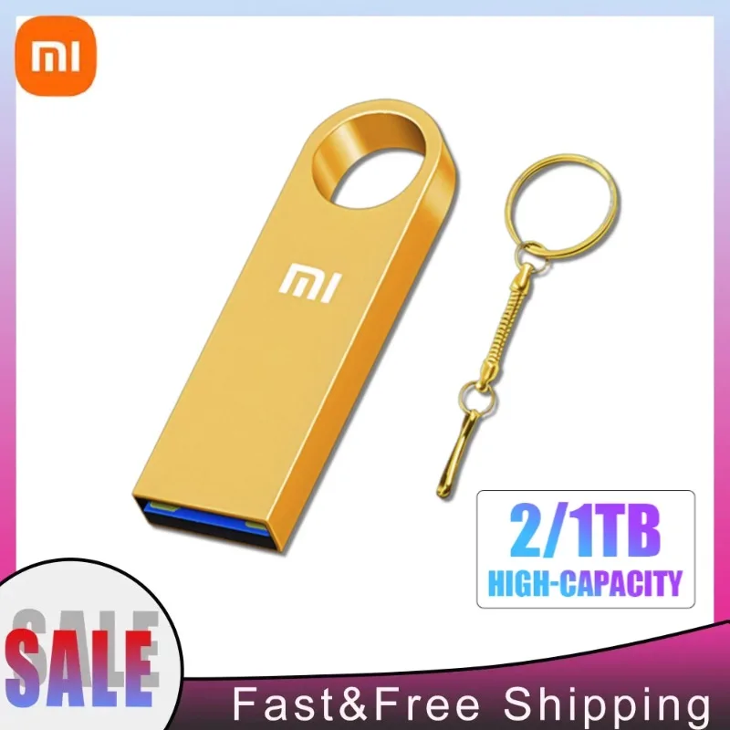 USB-накопитель Xiaomi Lightning Interface USB3.1 USB3.0 Pen Drive 1 ТБ 2 TYPE-C Флешка для Android/iphone