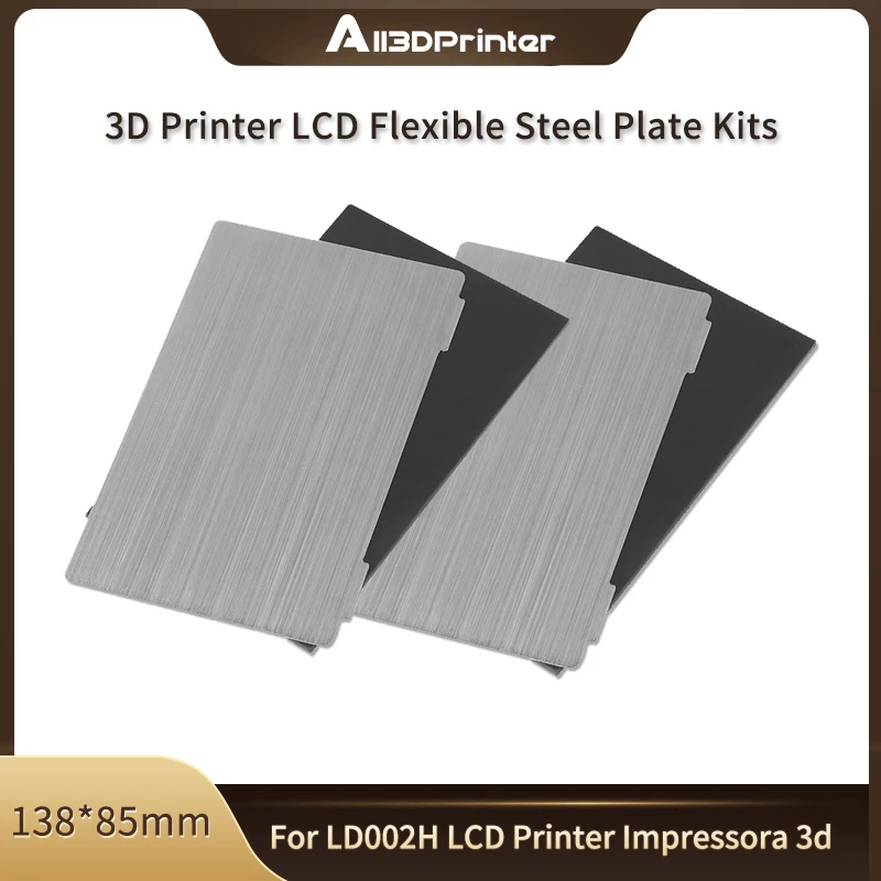 

Оригинальные детали для 3D-принтера CREALITY, LCD смола, магнитные гибкие стальные пластины 138*85 мм для Creality LD002H LCD Printe