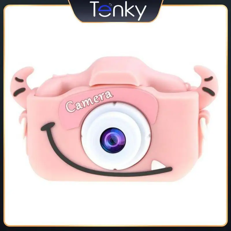 

Mini Educational Toys Digital Camera Mini Cartoon Video Camera Ips Screen Hd Photographic Toy 1080p Childrens Camera For Kid
