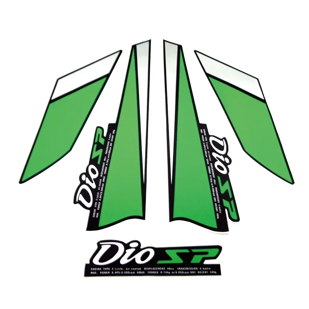 Наклейки Motorfiets Hele Lichaam Kuip для Honda Dio Sp Sr Dio50 Af17 Af18 Af27 Af28 Lijm Decoratieve Stickers Scooter Logo