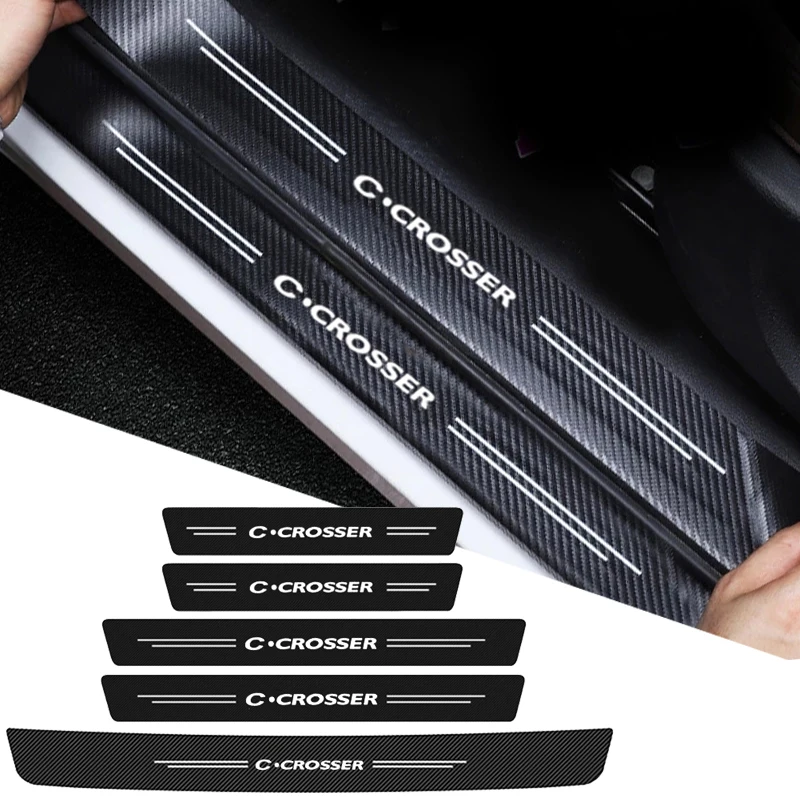 

Наклейки на заднюю дверь автомобиля, Внешняя защита для багажника, наклейки для Citroen наклейки на пороги Logo 2021 2020 2019 2018 2017 2016 2015 2014