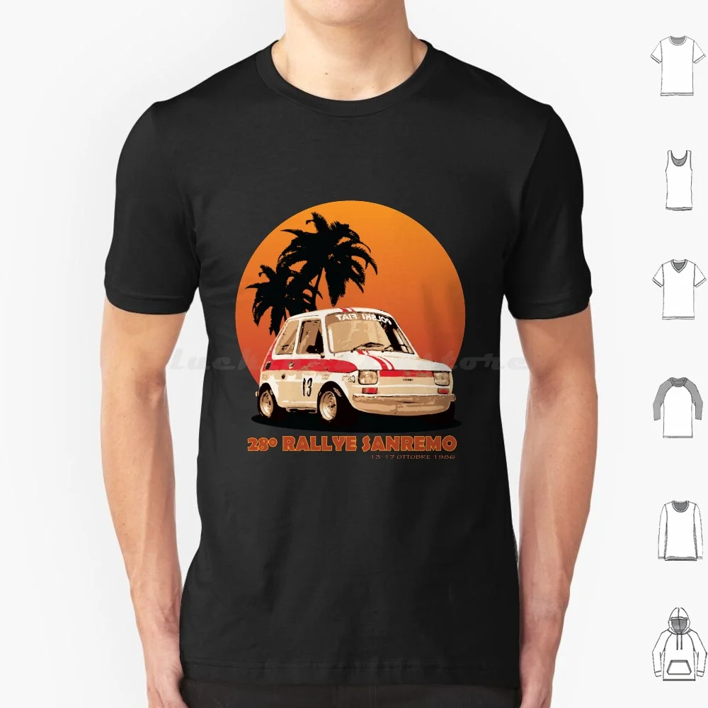 Fiat 126p T Shirt 6xl Cotton Cool Tee Fiat 126p Fiat126p Fiat 126 Polski Maluch Car Classic Retro Vintage Summer Polish Rally