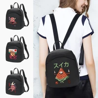2022 womens mini backpack lady shoulders school bag for girl designer backpacks crossbody bag cute monster series pattern