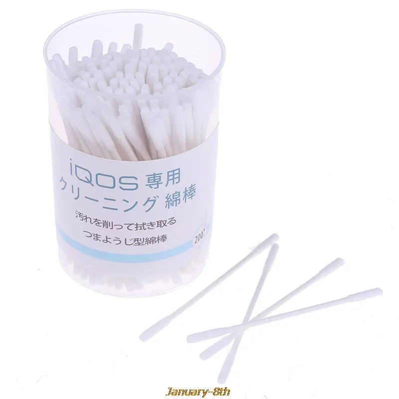 New in Daily Use Detergent And Cleaning Cotton Stick for iqos 2.4 Plus Electronic Cigarette free shipping Tissues/Wipes	tissue D