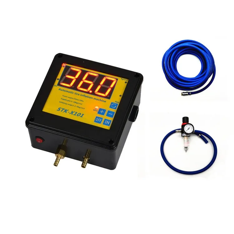 

Automatic Tire Inflator Gauge for Portable Inflator Pump