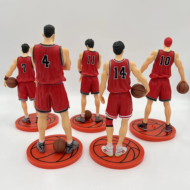 Фигурка аниме Slam Dunk 5 шт./компл. экшн-фигурка рукава Sakuragi Hanamichi/Акаги
