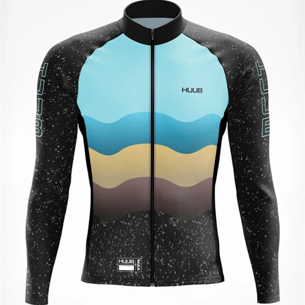 

Huub Winter Cycling Jacket Outdoor Lightweight Thermal Jacket MTB Bike Ciclismo Hombre Invierno Long Sleeve Thermal Fleece Coat