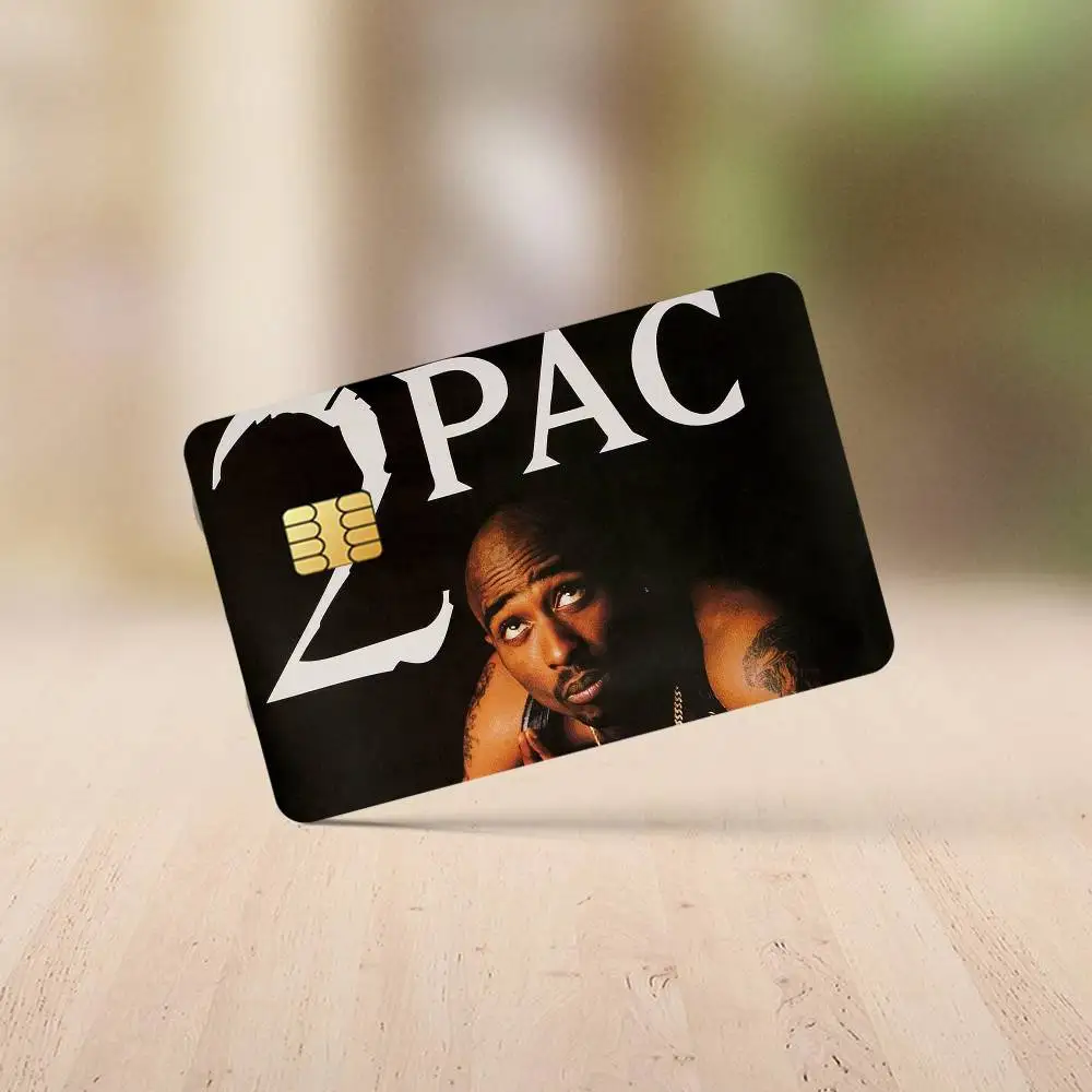 Singer Tupac Shakur наклейки для кредитных карт кожа для банковского автобуса Metro 4 шт. обложка пленка подарок (art.: 3920d2b6a6765) - 3920d2b6a6765