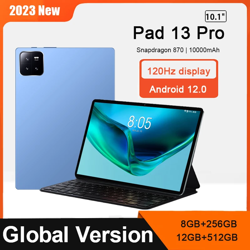 2023 New Original Pad 13 Pro Android Tablet Snapdragon 870 T