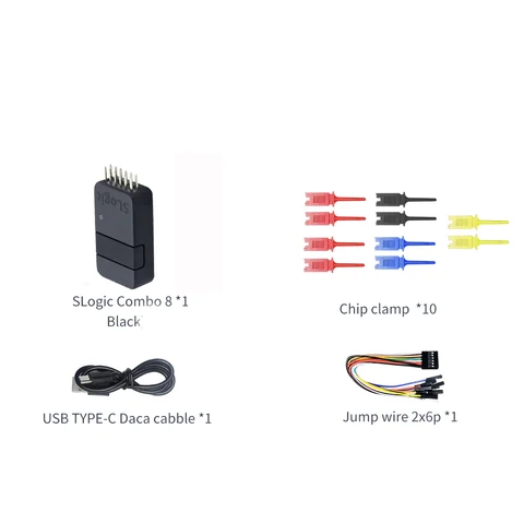 Sipeed logic Combo 8 S логический анализатор DAPLink CKLink отладчик инструмент 4 в 1 Многофункциональный максимальный 8 каналов логический анализатор